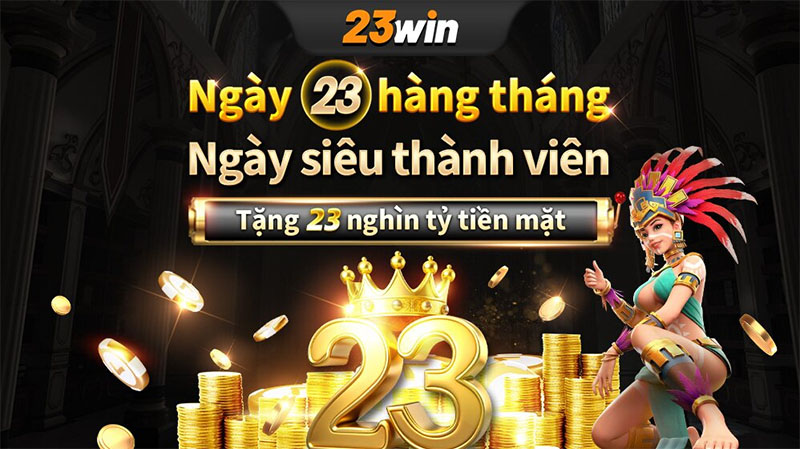 23wing tặng 23 tỷ tiền mặt cho người chơi